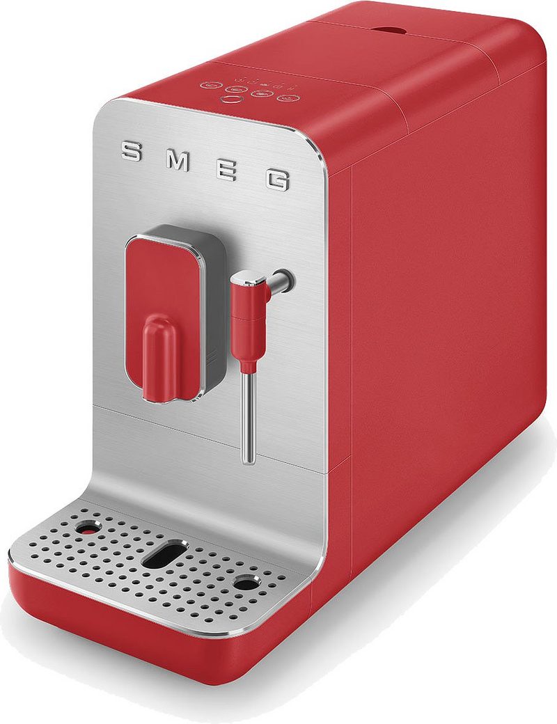 Smeg Kaffeevollautomat BCC02RDMEU Herausnehmbare Brüheinheit