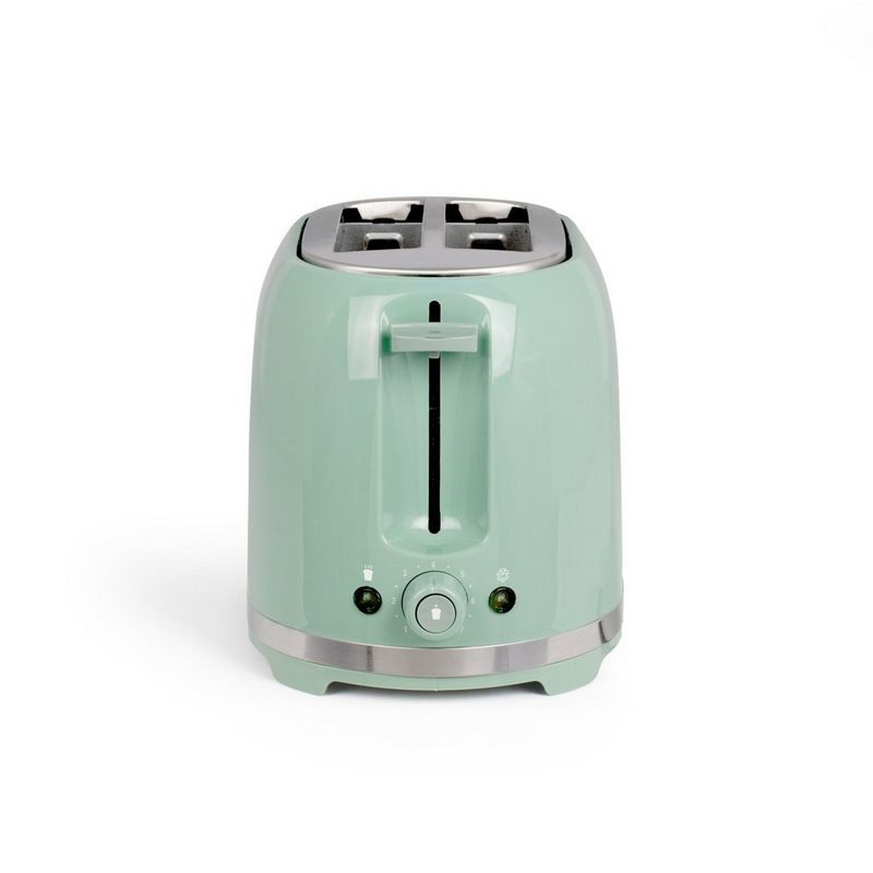 LIVOO Toaster LIVOO Frühstückset Toaster Wasserkocher Küchengeräte Set DOD160VS mint