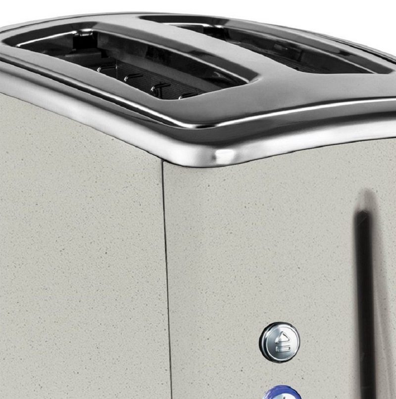 RUSSELL HOBBS Toaster 26970-56 Luna Stone Toaster 2 Scheiben 1550 Watt Brötchenaufsatz