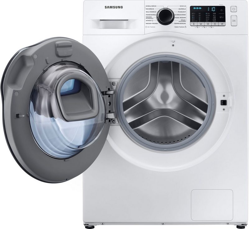 Samsung Waschtrockner WD8NK52K0ZW 8 kg 5 kg 1200 U/min SLIM Platzsparer