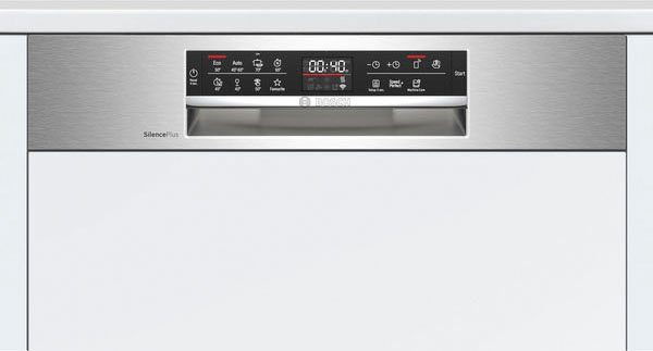 BOSCH teilintegrierbarer Geschirrspüler Serie 6 SMI6ECS57E 14 Maßgedecke