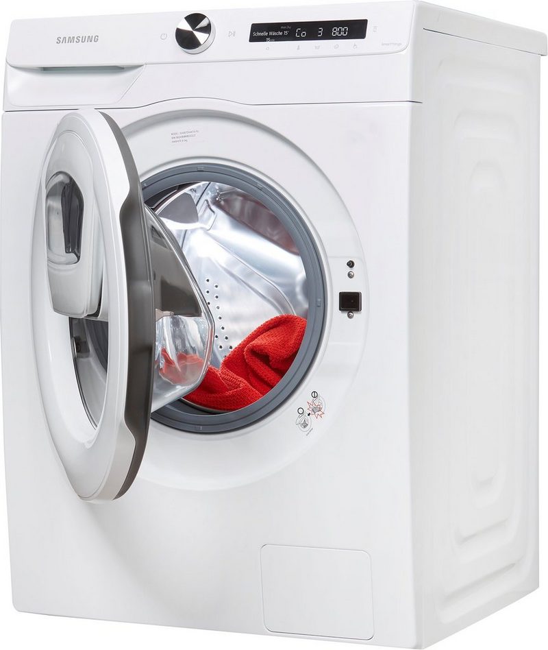 Samsung Waschmaschine WW5500T WW80T554ATW 8 kg 1400 U/min AddWash™