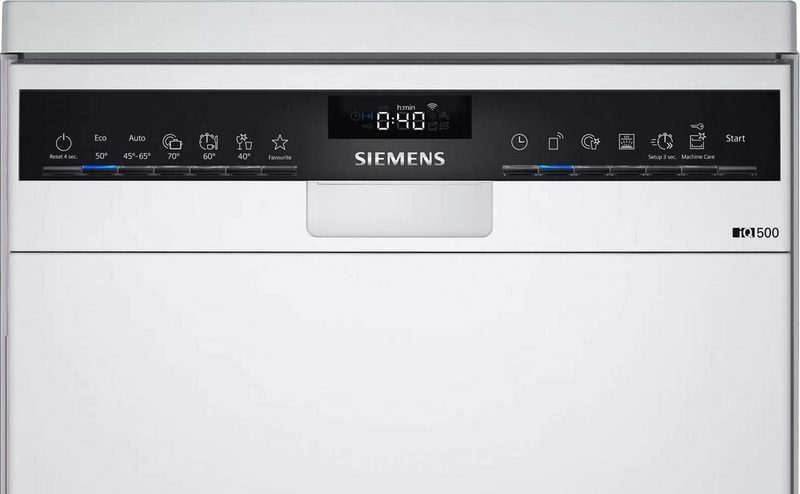 SIEMENS Standgeschirrspüler iQ500 SR25ZW11ME 10 Maßgedecke