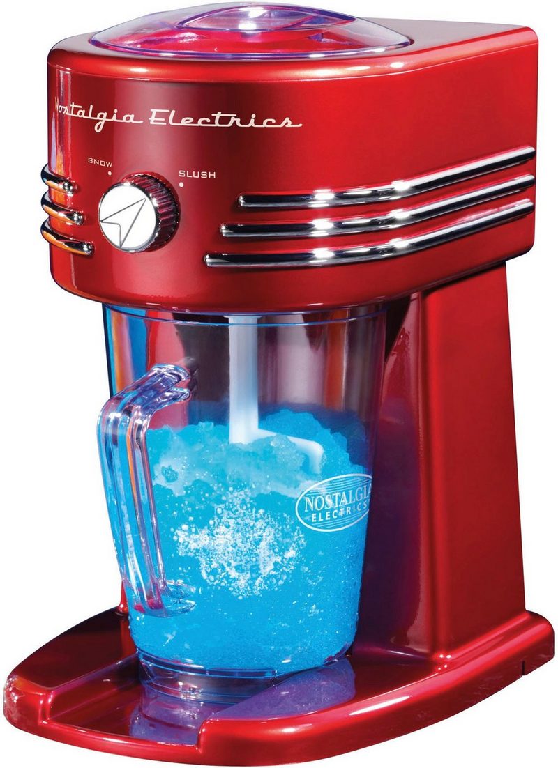 SALCO Eismaschine Slush & Crushed-Ice-Maker SNC-30 15 W im Retro-Design