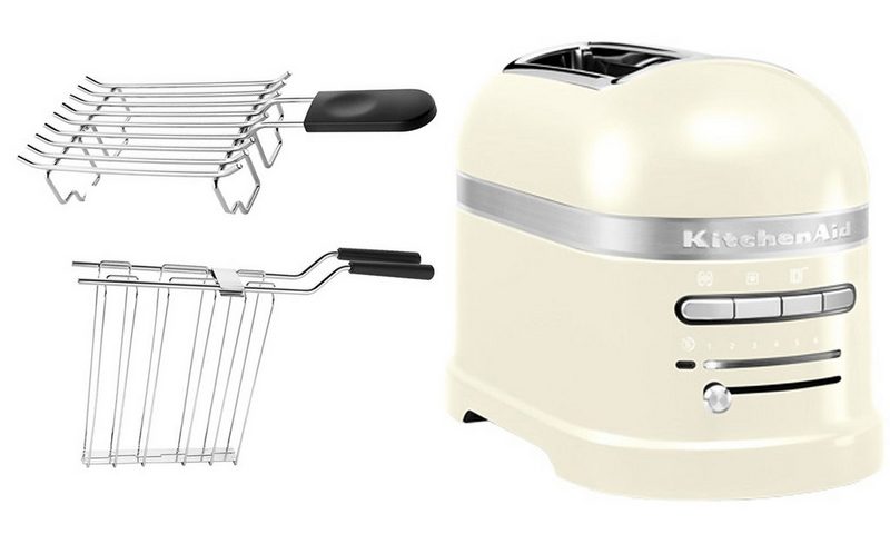 KitchenAid Toaster Artisan 5KMT2204EAC 2 kurze Schlitze für 2 Scheiben 1250 W