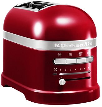 KitchenAid Toaster Artisan 5KMT2204ECA 2 kurze Schlitze für 2 Scheiben 1250 W