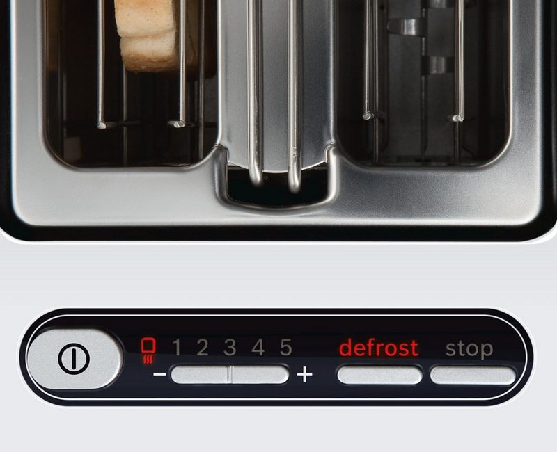 BOSCH Toaster Styline TAT8613 2 kurze Schlitze 860 W