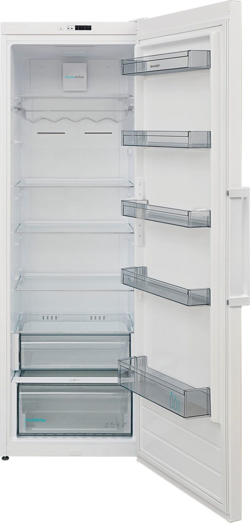 Sharp Kühlschrank SJ-LC11CMXWE-EU 186 cm hoch 60 cm breit