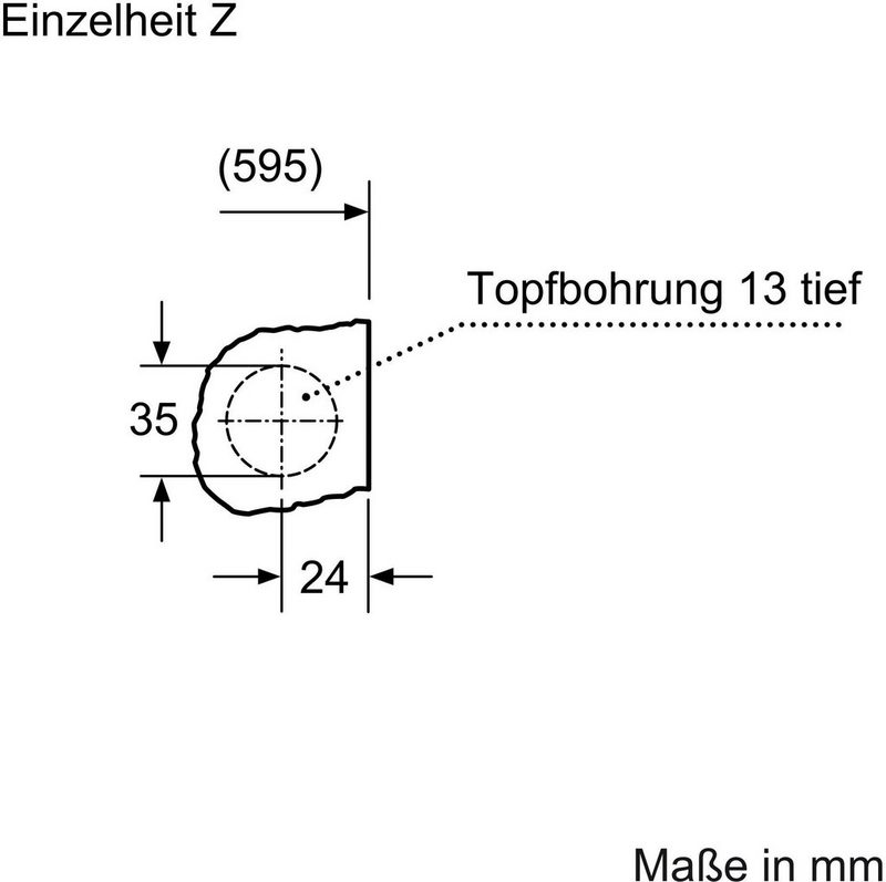 BOSCH Einbauwaschtrockner 6 WKD28542 7 kg 4 kg 1400 U/min