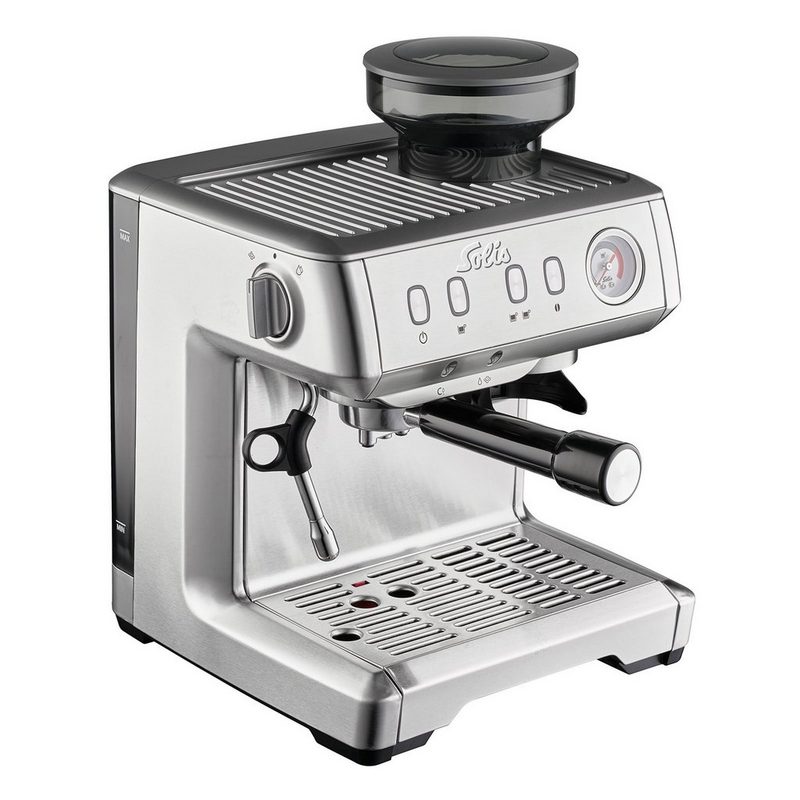 SOLIS OF SWITZERLAND Siebträgermaschine Grind & Infuse Compact Espressomaschine