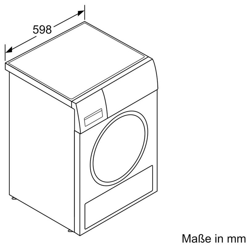 BOSCH Wärmepumpentrockner WTH83VV9 8 kg