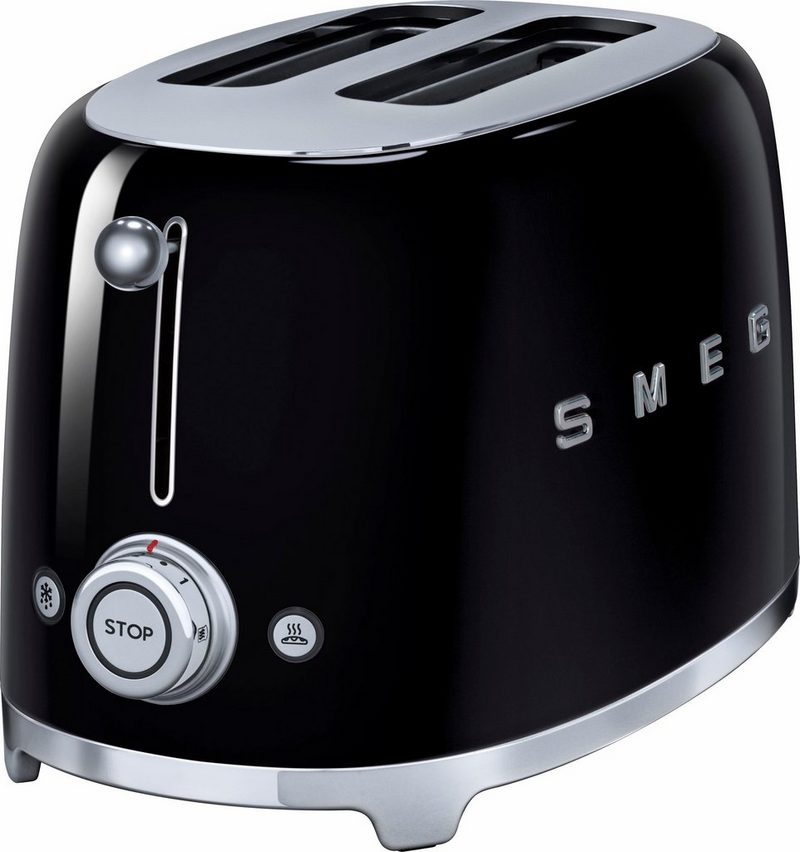 Smeg Toaster TSF01BLEU für 2 Scheiben 950 W