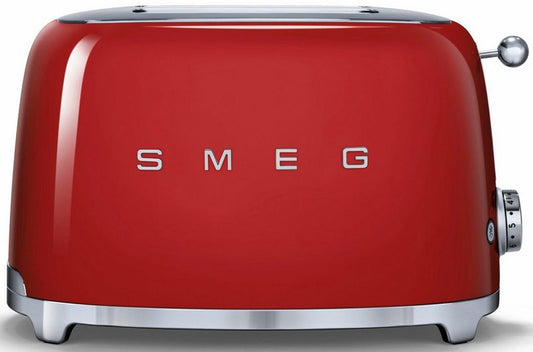 Smeg Toaster TSF01RDEU 2 kurze Schlitze für 2 Scheiben 950 W