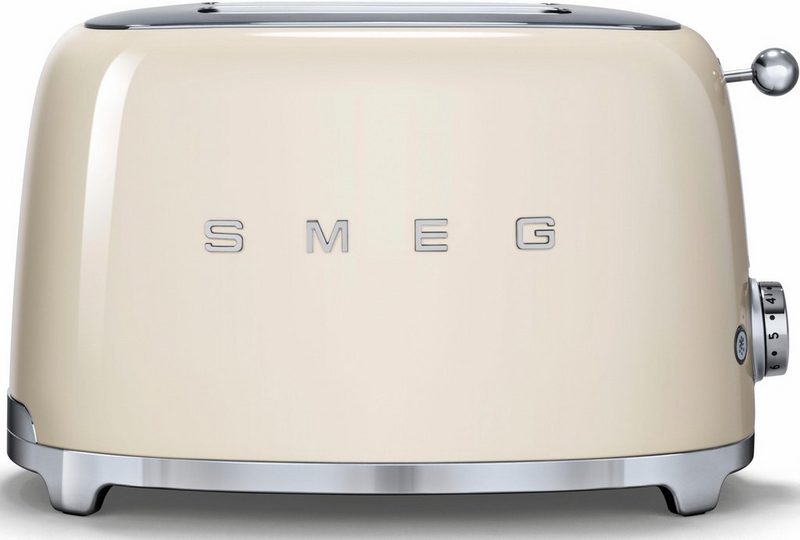 Smeg Toaster TSF01CREU für 2 Scheiben 950 W