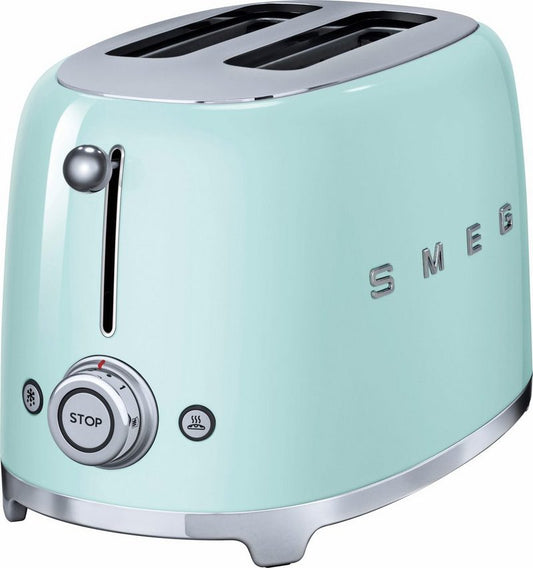 Smeg Toaster TSF01PGEU 2 kurze Schlitze für 2 Scheiben 950 W