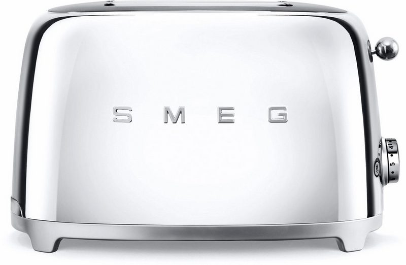 Smeg Toaster TSF01SSEU 2 kurze Schlitze für 2 Scheiben 950 W