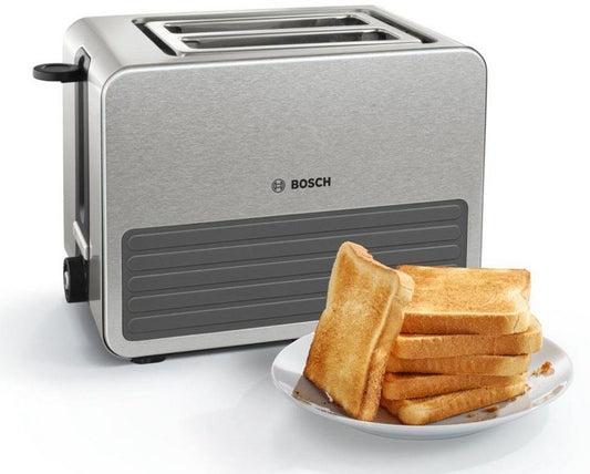 BOSCH Toaster TAT7S25 2 kurze Schlitze für 2 Scheiben 1050 W