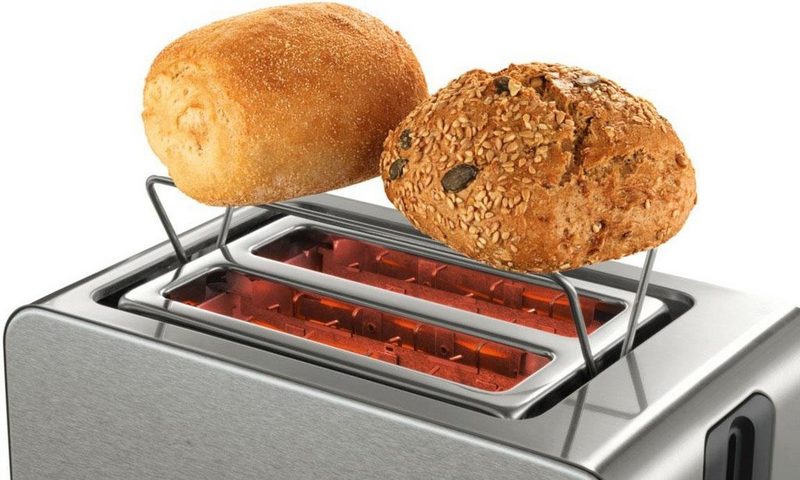 BOSCH Toaster TAT7S25 2 kurze Schlitze für 2 Scheiben 1050 W