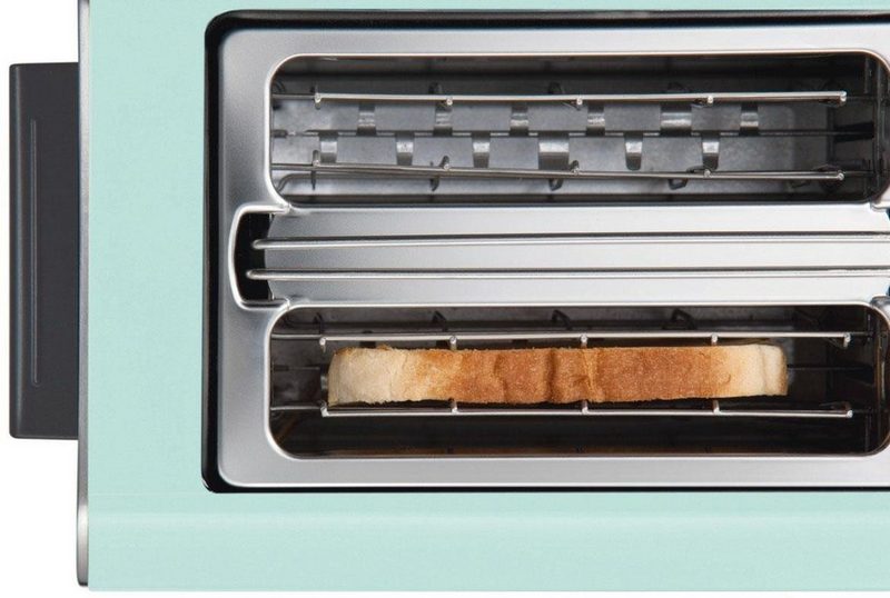 BOSCH Toaster Styline TAT8612 2 kurze Schlitze für 2 Scheiben 860 W mint turquoise-black grey