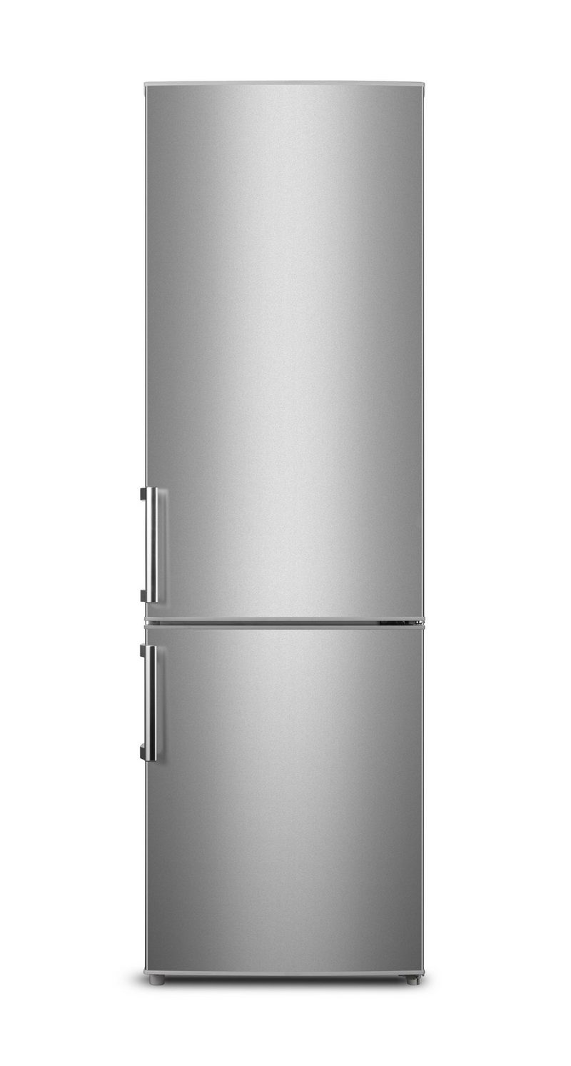 Wolkenstein Kühl-/Gefrierkombination Wolkenstein KGK 180 A++ Silber Inox-Design