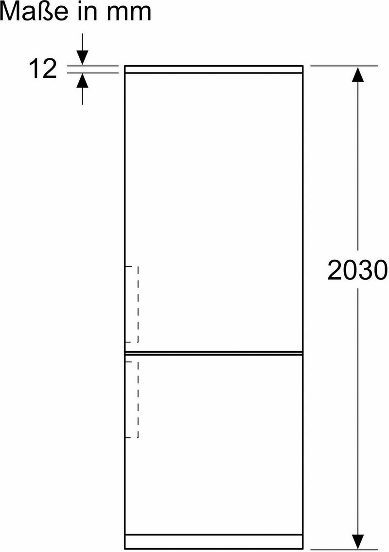 BOSCH Kühl-/Gefrierkombination KGN39VXCT 203 cm hoch 60 cm breit