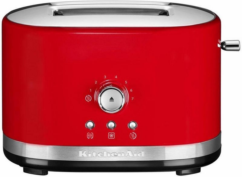 KitchenAid Toaster 5KMT2116EER 2 kurze Schlitze für 2 Scheiben 1200 W empire rot