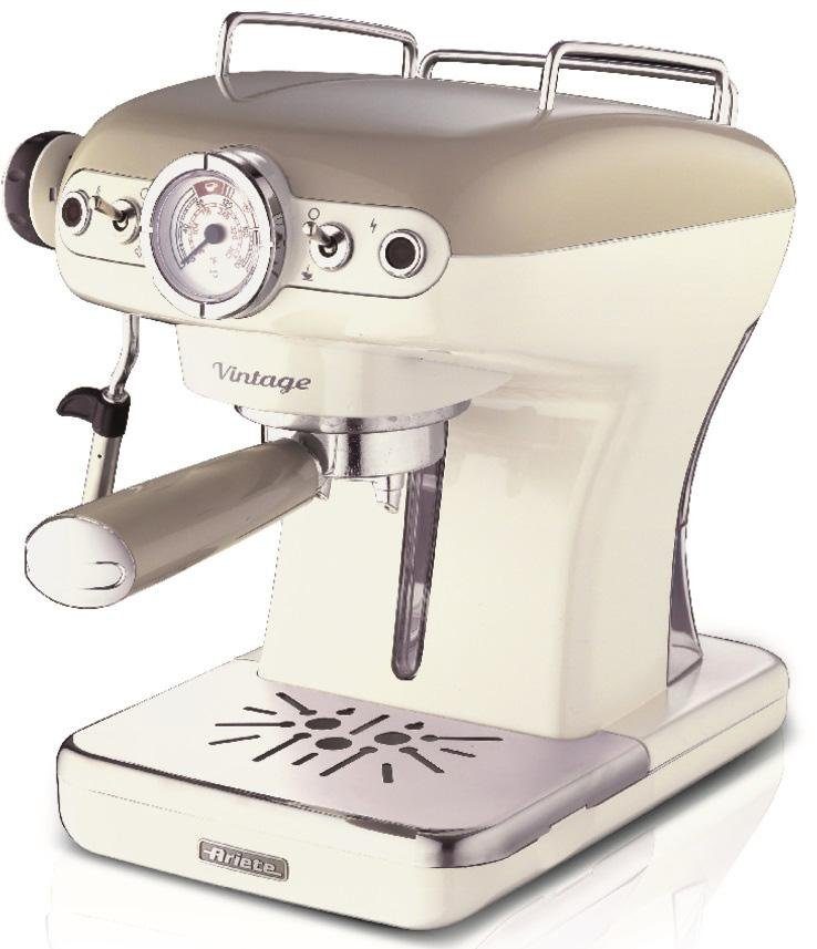 Ariete Espressomaschine 1389 Vintage creme-weiß