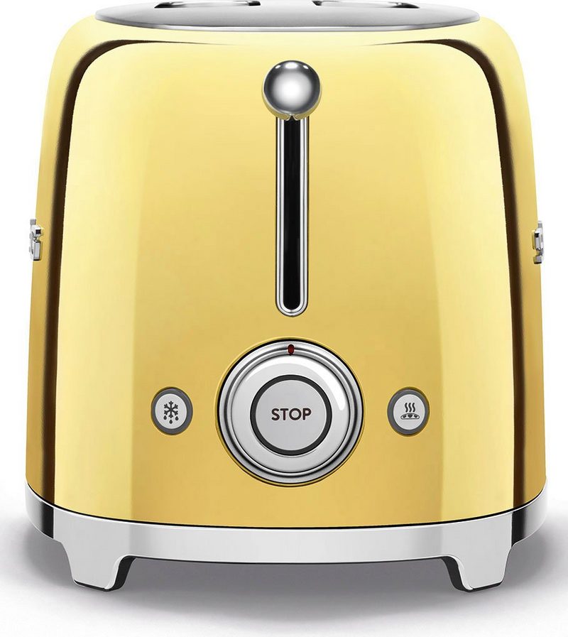 Smeg Toaster TSF01GOEU für 2 Scheiben 950 W