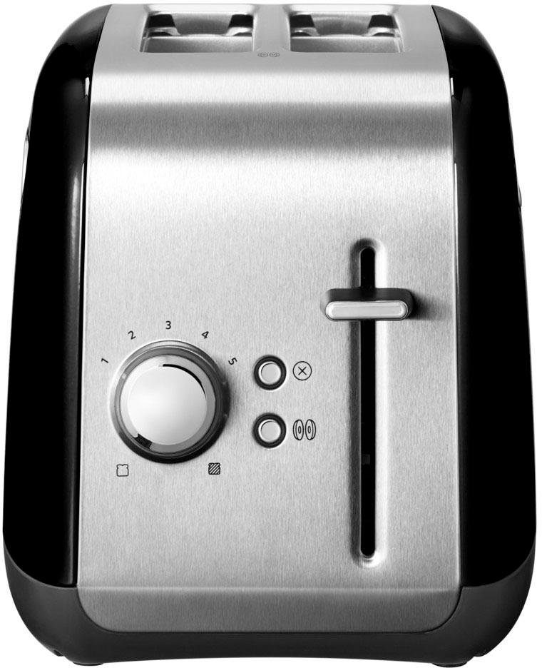 KitchenAid Toaster 5KMT2115EOB 2 kurze Schlitze für 2 Scheiben 1100 W