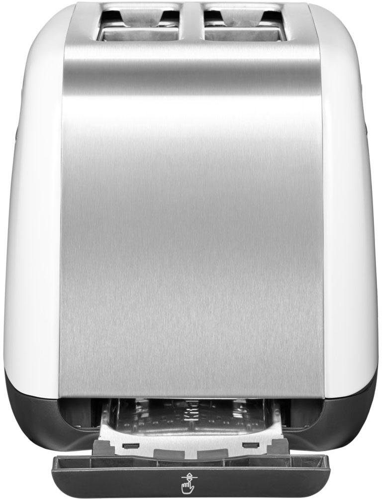 KitchenAid Toaster 5KMT2115EWH 2 kurze Schlitze für 2 Scheiben 240 W