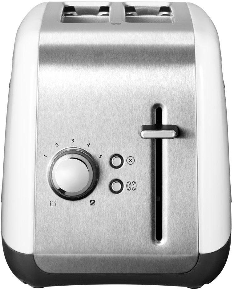 KitchenAid Toaster 5KMT2115EWH 2 kurze Schlitze für 2 Scheiben 240 W