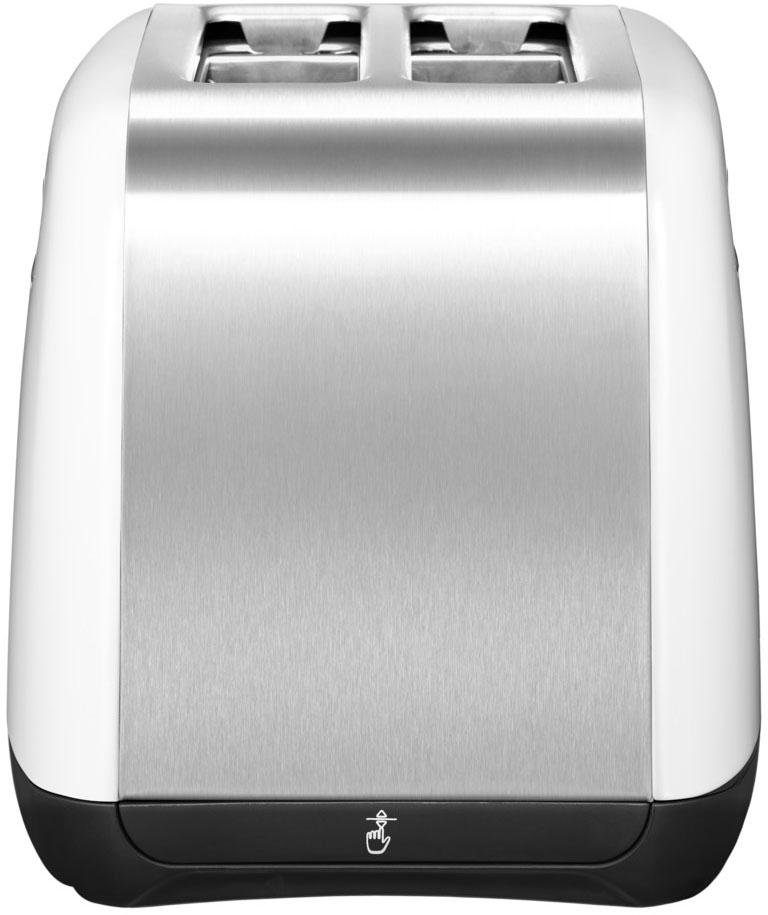 KitchenAid Toaster 5KMT2115EWH 2 kurze Schlitze für 2 Scheiben 240 W