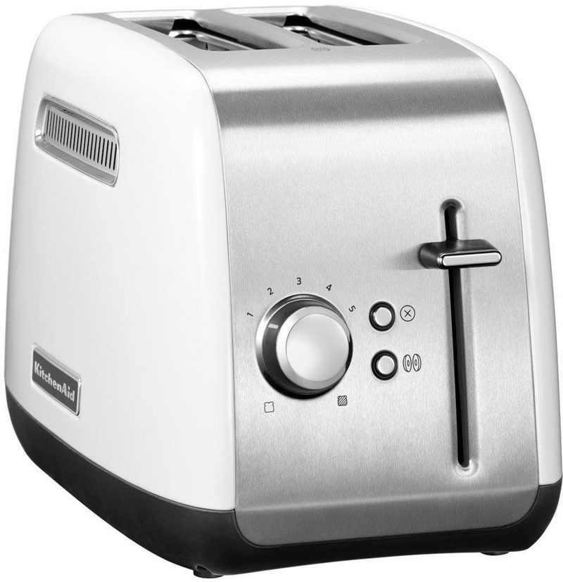 KitchenAid Toaster 5KMT2115EWH 2 kurze Schlitze für 2 Scheiben 240 W