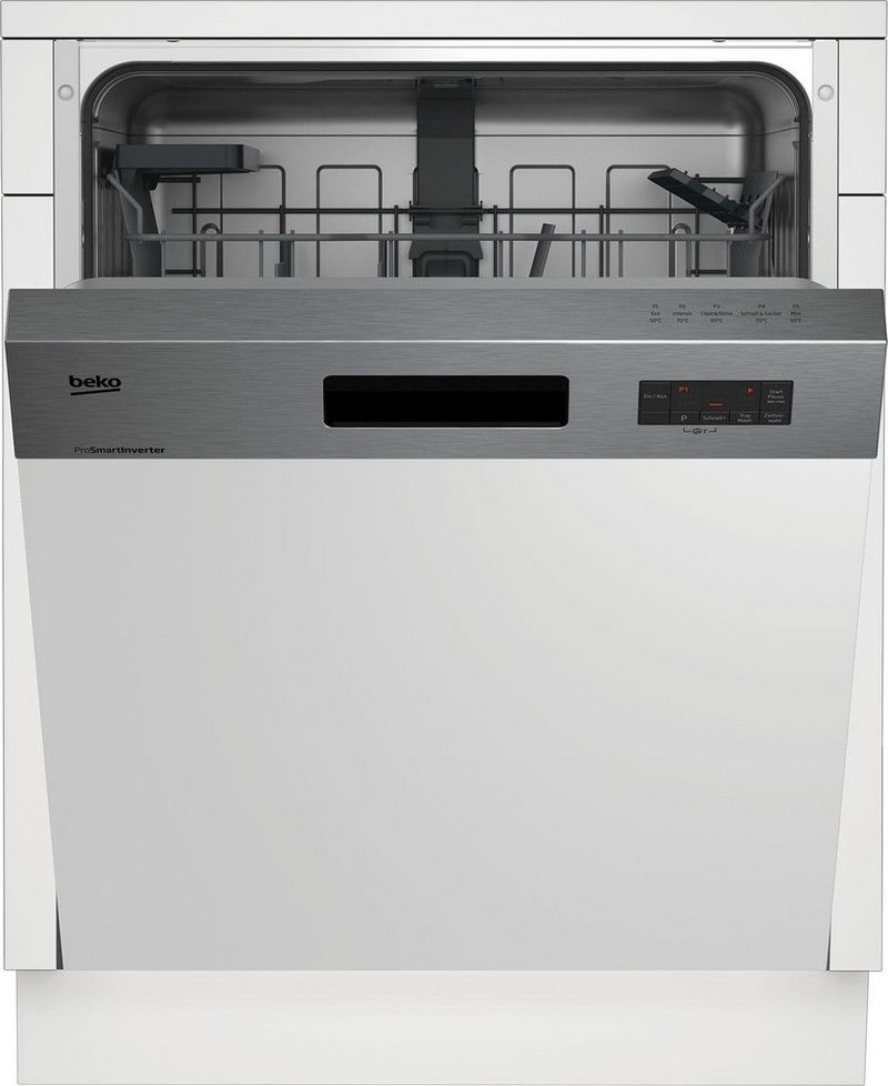 BEKO teilintegrierbarer Geschirrspüler DO55420 DIO55420X4Y 14 Maßgedecke mit Schnell + Sauber-Programm