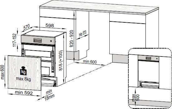 BEKO teilintegrierbarer Geschirrspüler DO55420 DIO55420X4Y 14 Maßgedecke mit Schnell + Sauber-Programm