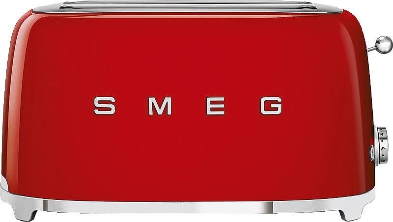 Smeg Toaster TSF02RDEU 2 lange Schlitze für 2 Scheiben 1500 W