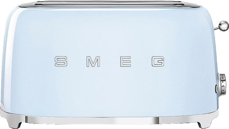 Smeg Toaster TSF02PBEU 2 lange Schlitze für 2 Scheiben 1500 W