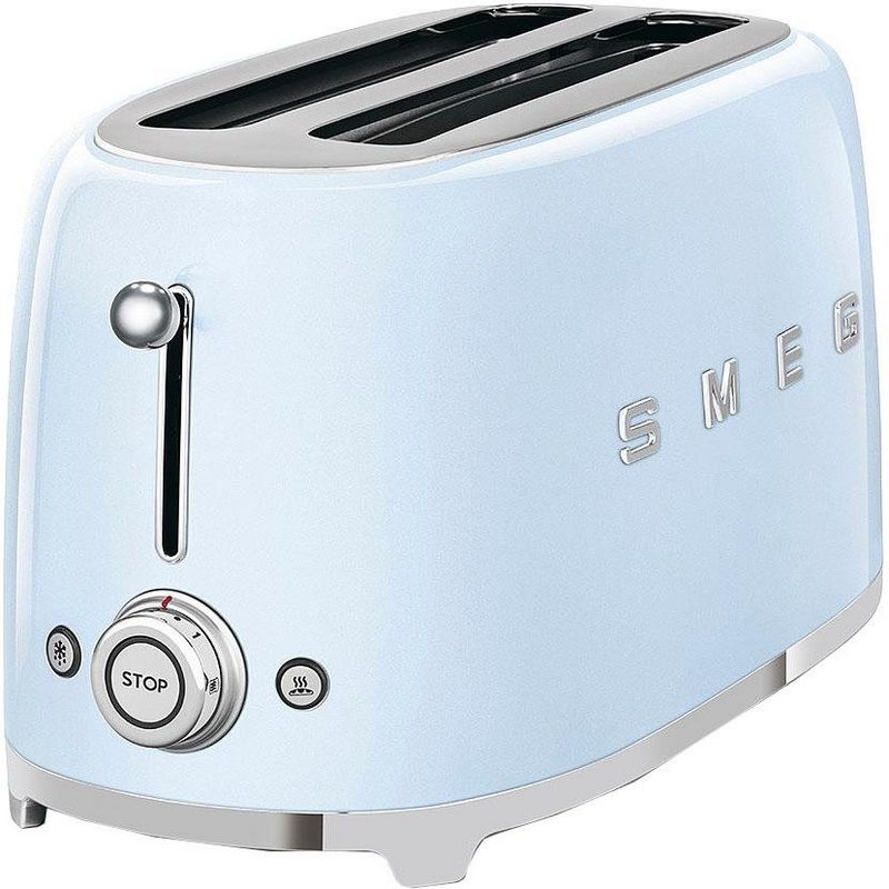 Smeg Toaster TSF02PBEU 2 lange Schlitze für 2 Scheiben 1500 W