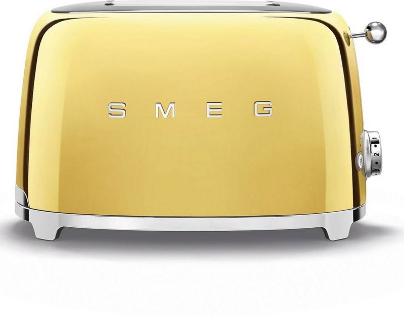 Smeg Toaster TSF01GOEU für 2 Scheiben 950 W