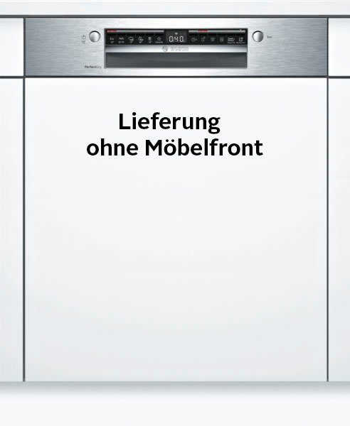 BOSCH teilintegrierbarer Geschirrspüler Serie 6 SMI6ZCS00E 14 Maßgedecke