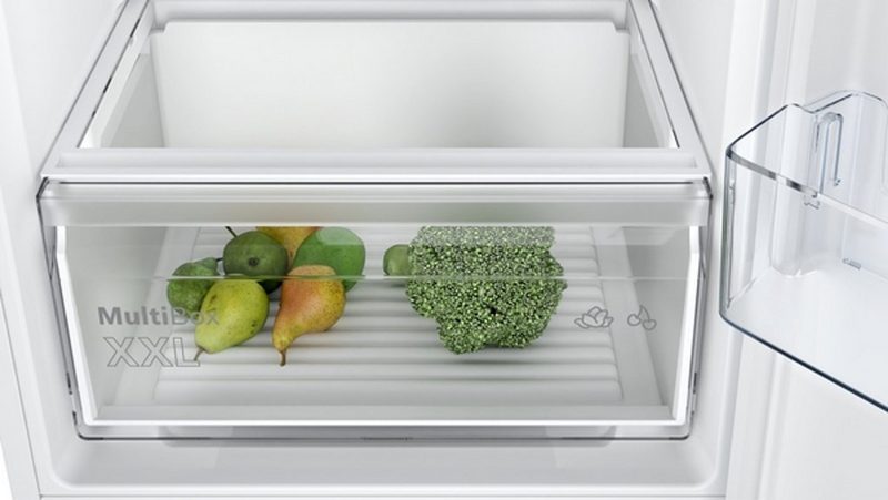 BOSCH Einbaukühlgefrierkombination KIN86NFF0 177.2 cm hoch 54.1 cm breit FreshSense MultiBox XXL EcoAirflow