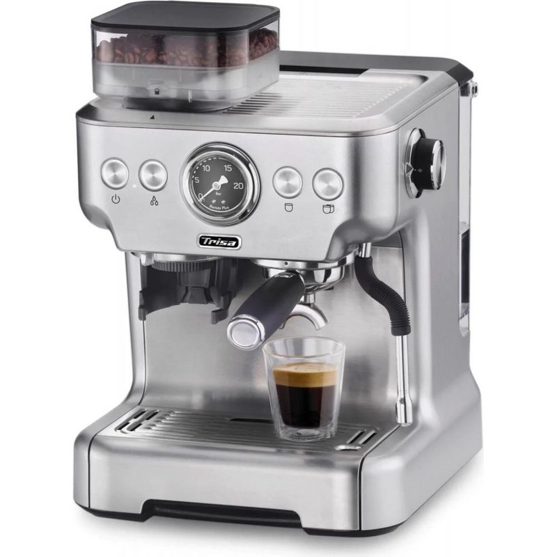 Trisa Espressomaschine Barista Plus - Espressomaschine - silber