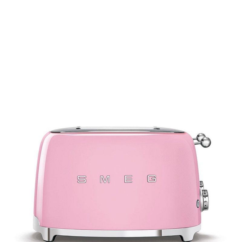 Smeg Toaster TSF03PKEU 4 kurze Schlitze 3000 W