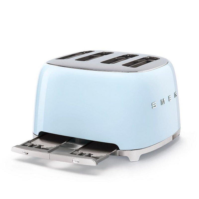 Smeg Toaster TSF03PBEU 4 kurze Schlitze 3000 W