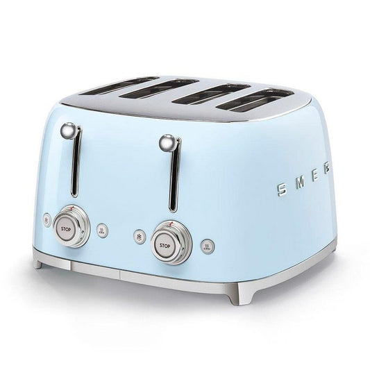 Smeg Toaster TSF03PBEU 4 kurze Schlitze 3000 W