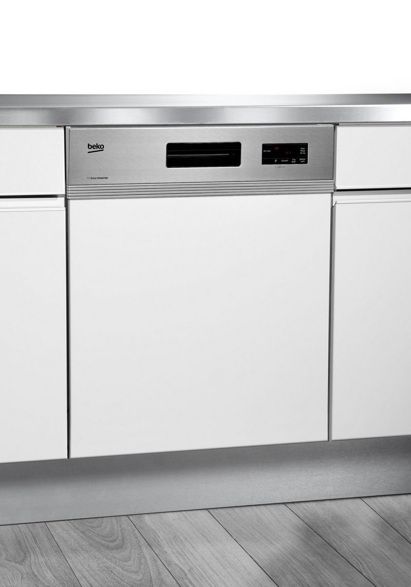 BEKO teilintegrierbarer Geschirrspüler DO55420 DIO55420X4Y 14 Maßgedecke mit Schnell + Sauber-Programm