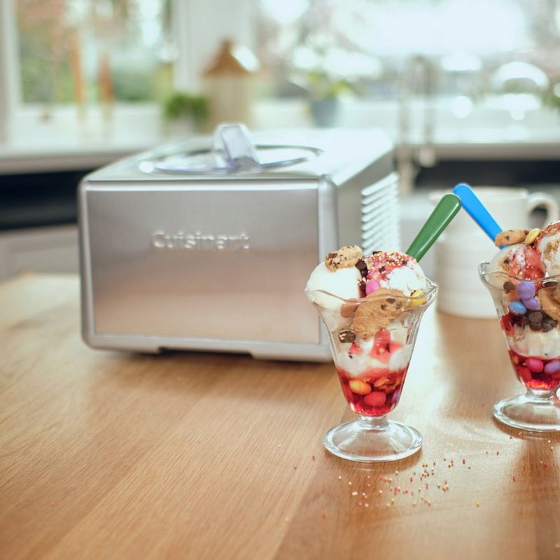 Cuisinart Eismaschine Ice Cream & Gelato Professional ICE100E 150 W