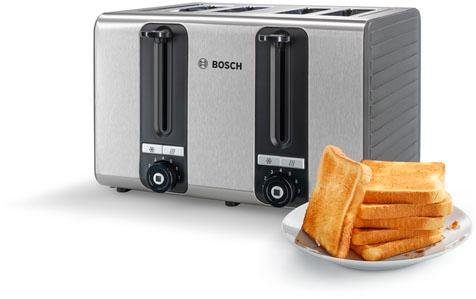 BOSCH Toaster TAT7S45 4 kurze Schlitze 1800 W