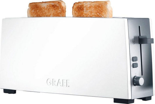 Graef Toaster TO 91 1 langer Schlitz 880 W Langschlitztoaster weiß