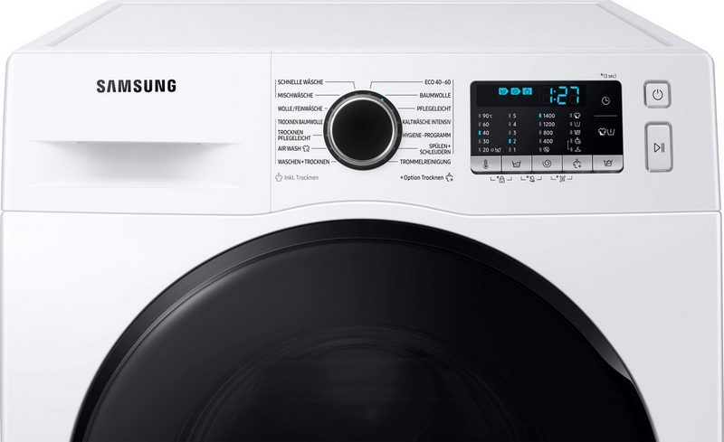 Samsung Waschtrockner WD5000T WD7ETA049BE/EG 7 kg 4 kg 1400 U/min SchaumAktiv